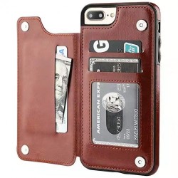 Hanman Double Flip Back Case Iphone 14 Brown Hanman Double Flip Back Case Iphone 14 Brown