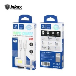 INKAX Type C to Type C 5A PD Charging Cable 100W 1Meter - Sale
