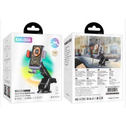 WUW Wireless Charging Phone Holder with Telescophic Function 15W