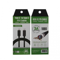 Flitop Type C to Type C PD Cable 3A 1 Meter UCA100 - Sale