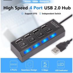 USB Hub 4 Port USB 2.0