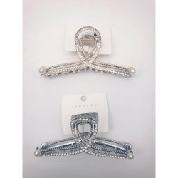 Premium Metal Hair Clip 11.5cm Gold 3ea / Silver 3ea (Min. 6 ea) - No DC Premium Metal Hair Clip 11.5cm Gold 3ea / Silver 3ea (Min. 6 ea) - No DC
