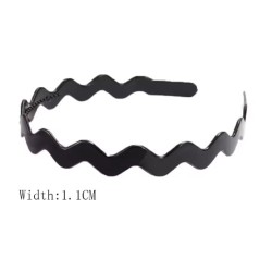 Plastic Resin Hoop Headband (12card/Pack) Plastic Resin Hoop Headband (12card/Pack)