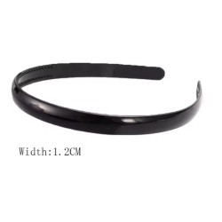 Plastic Resin Hoop Headband (12card/Pack) Plastic Resin Hoop Headband (12card/Pack)