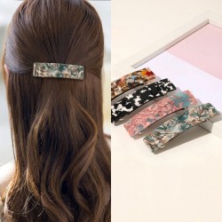 Acetate Spring Hair Clip 9cm (10 Card/4 Mixed Design/Pack) Acetate Spring Hair Clip 9cm (10 Card/4 Mixed Design/Pack)