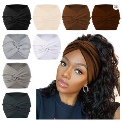 Twisted Extra Large Thick Wide Headband Black (Min. 3 ea) Twisted Extra Large Thick Wide Headband Black (Min. 3 ea)