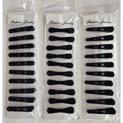 Metal Hair Clip 60mm 10pcs/Card (10 Card / 3 Design Mixed / Pack) Metal Hair Clip 60mm 10pcs/Card (10 Card / 3 Design Mixed / Pack)