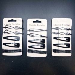Metal Hair Clip 5 pcs/ Card (10 Card /3 Mixed Design/Pack) Metal Hair Clip 5 pcs/ Card (10 Card /3 Mixed Design/Pack)
