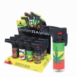 Lighta Rasta Torch Gun Lighter (10ea/Pack) - No DC