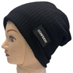 Confident Unisex Beanie 2 Types Of colour (5 Pack in Opp Bag) Confident Unisex Beanie 2 Types Of colour (5 Pack in Opp Bag)