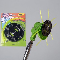 Lawn Mower Steel Disc with 2.4mm String 4pcs for Battery-Operated Trimmer Lawn Mower Steel Disc with 2.4mm String 4pcs for Battery-Operated Trimmer