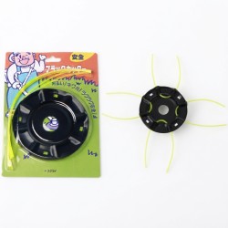 Lawn Mower Steel Disc with 2.4mm String 4pcs for Gasoline-Operated Trimmer Lawn Mower Steel Disc with 2.4mm String 4pcs for Gasoline-Operated Trimmer