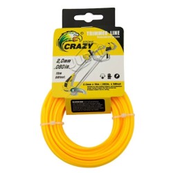 Lawn Mower Trimmer Line Round Shape Thickness 2.4mm Length 15meter Lawn Mower Trimmer Line Round Shape Thickness 2.4mm Length 15meter