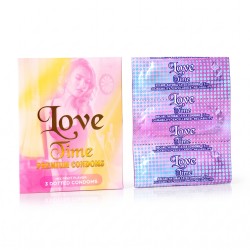 Recare - Natuaral Latex Condom Dotted / Delayed /Classic / Ribbed 3 pcs/wallet pack (48 Wallet Pack/Bundle) - NZ/AU Health Organization Regsitered