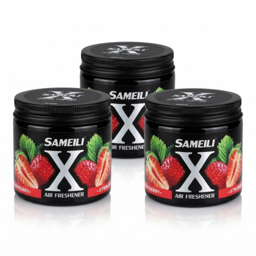 SAMEILI Natural Essense Oil Gel Car Air Freshener 220 gram Strawberry