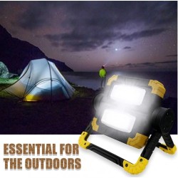 Portable LED Work Light 3800LM with IP65 Waterproof - No DC Portable LED Work Light 3800LM with IP65 Waterproof - No DC