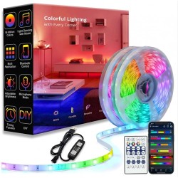 LED Lighting Strip Bluetooth App Control Indoor Use 5 Meter LED Lighting Strip Bluetooth App Control Indoor Use 5 Meter