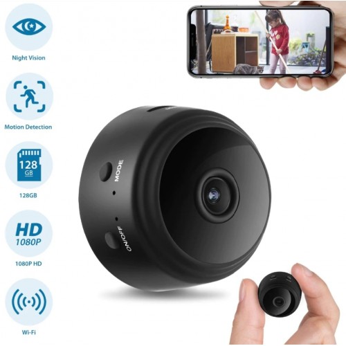 Wireless Wifi Mini Security Surveillance Camera with Infrared Sensor CMOS 2MP