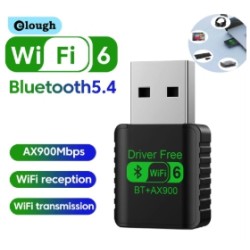 WiFi 6 AX900 Bluetooth 5.4USB Adapter Driver Free