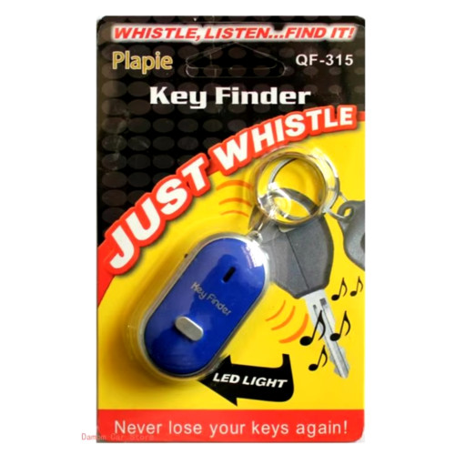 LED Whistle Key Finder with Flashing Beeping Sound (6ea/Pack)