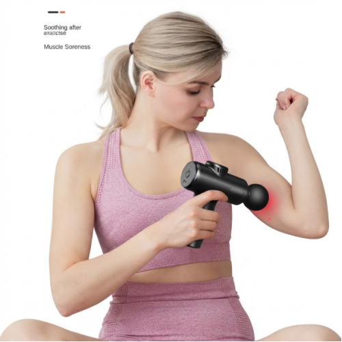 Ultra Quiet and Light Rechargeable Massage Gun 8 Heads with1500mAh Battery
