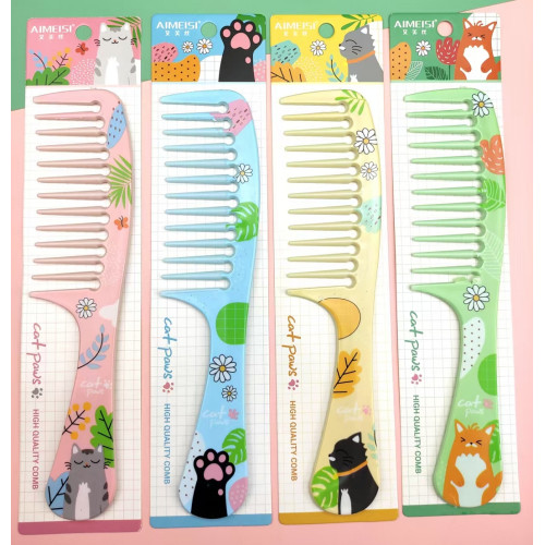 Professional Salon Quality Hair Comb 4pcs/card (12card/Pack) Professional Salon Quality Hair Comb 4pcs/card (12card/Pack)